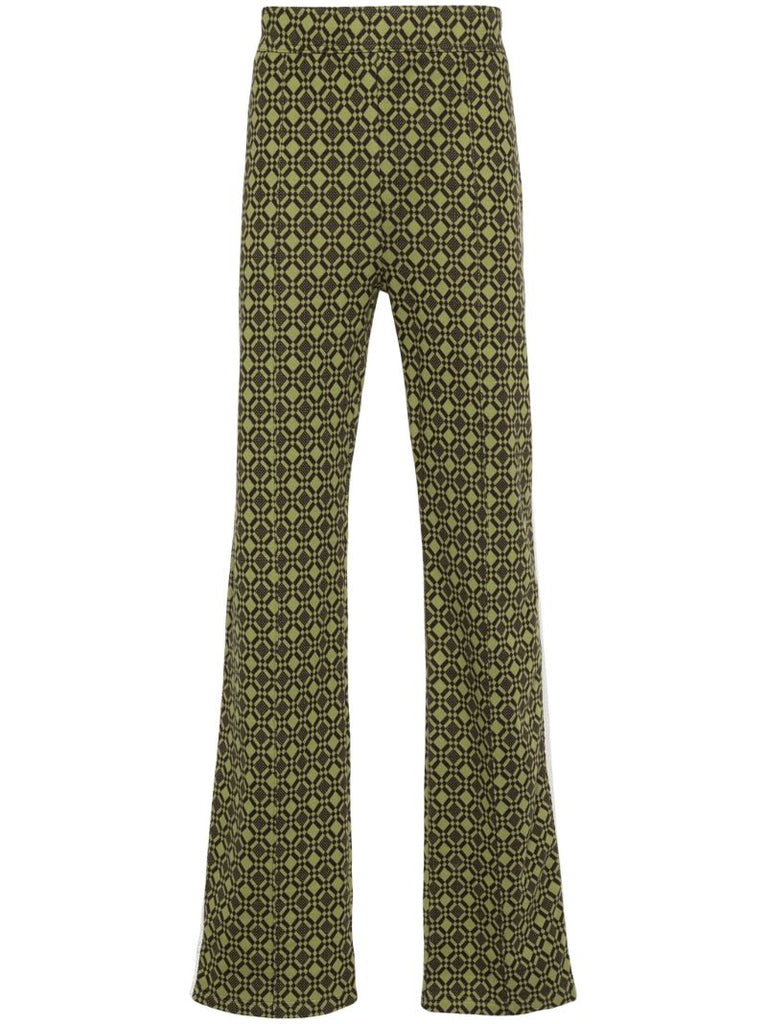 Green Power Jacquard Trousers