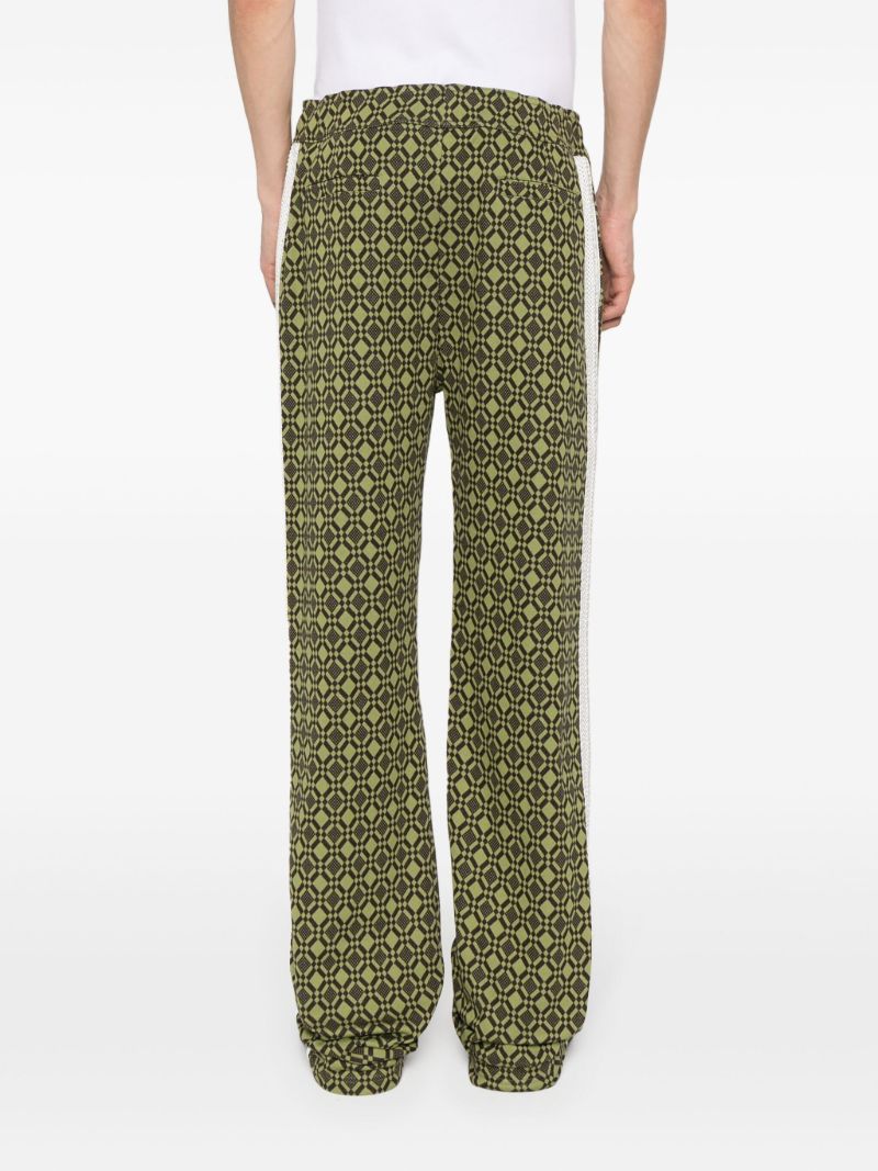 Green Power Jacquard Trousers