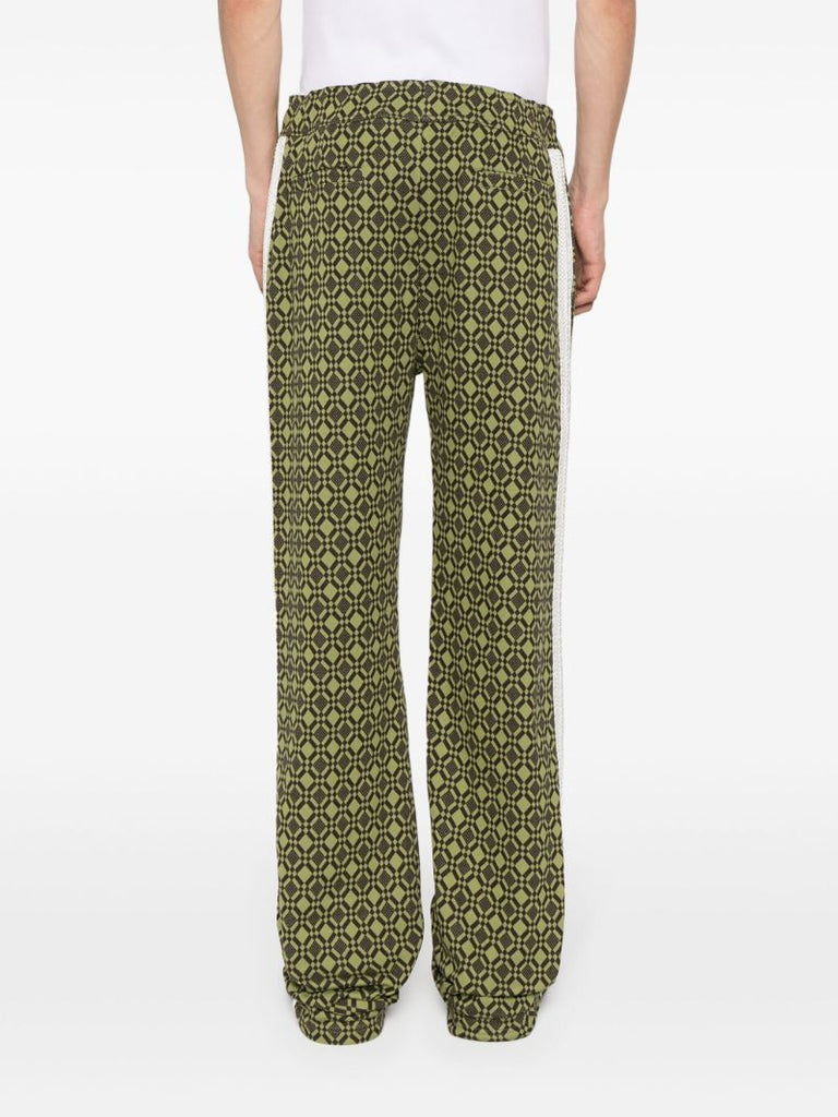 Green Power Jacquard Trousers