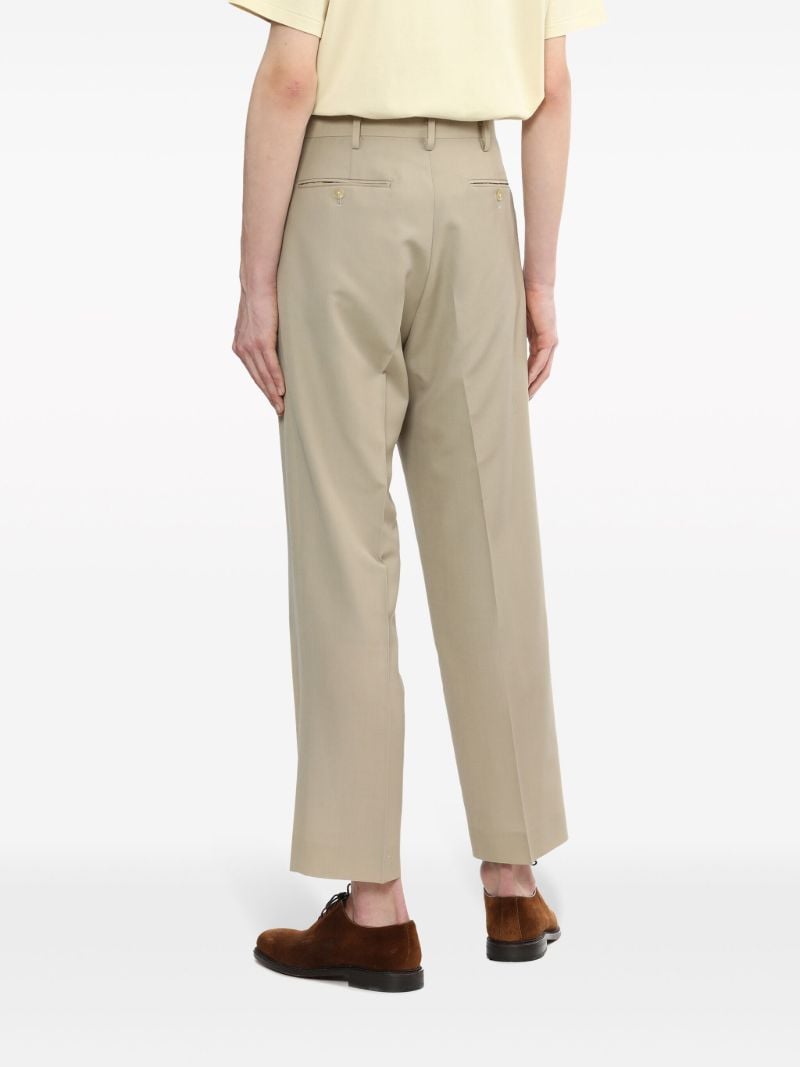 Neutral Tropical Tailored Trousers