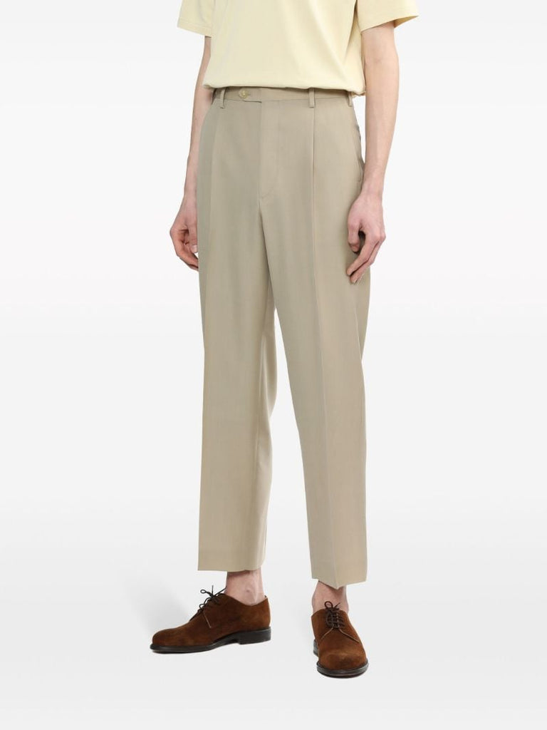 Neutral Tropical Tailored Trousers