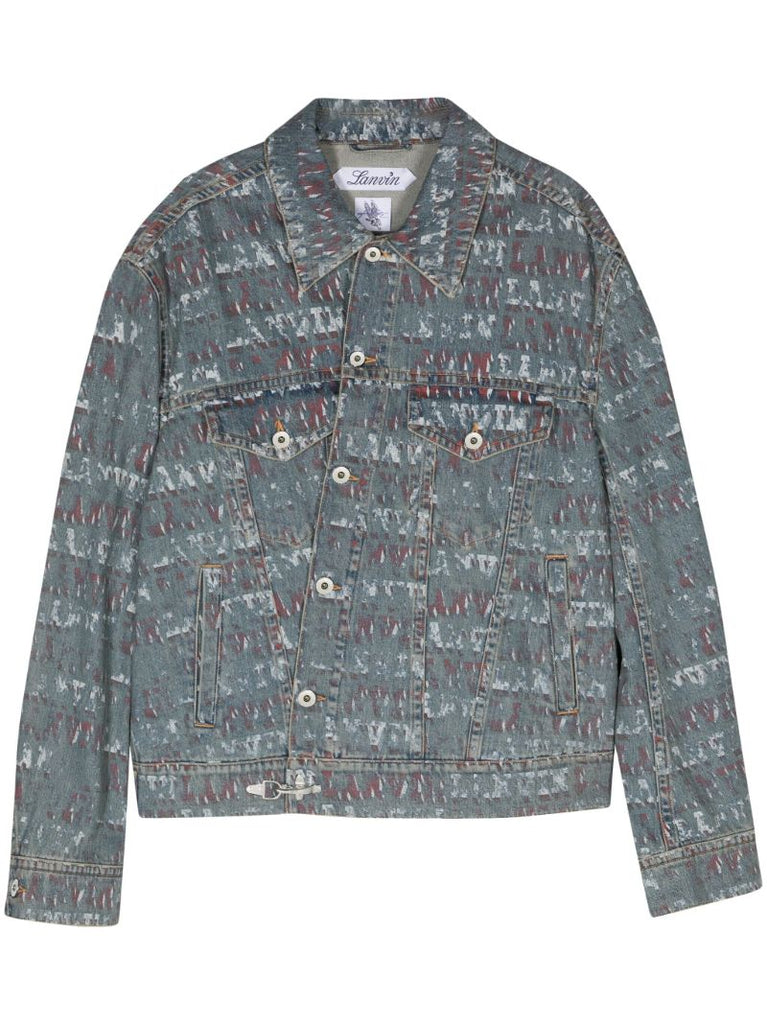 Blue Stamp Denim Jacket