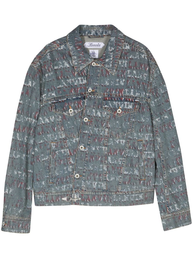 Blue Stamp Denim Jacket
