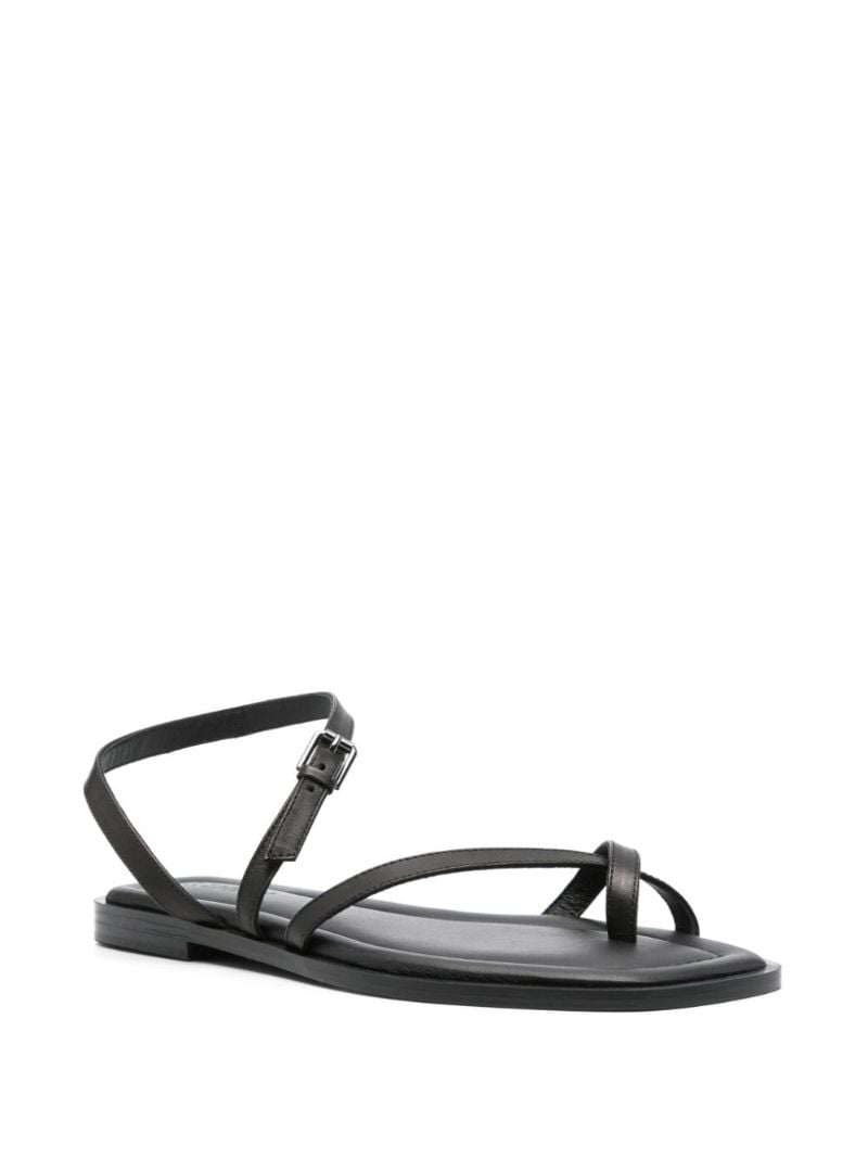 Black Lucia Sandals