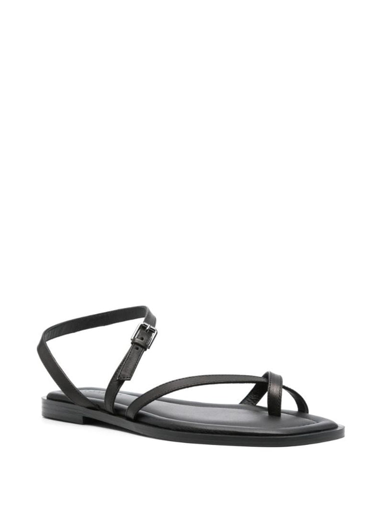 Black Lucia Sandals