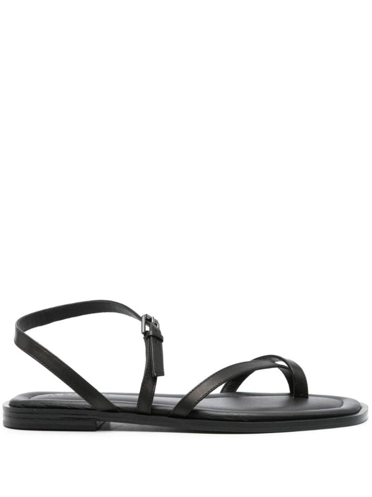 Black Lucia Sandals