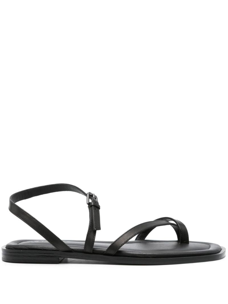 Black Lucia Sandals
