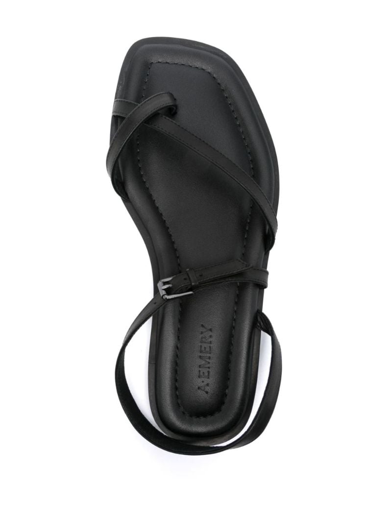 Black Lucia Sandals