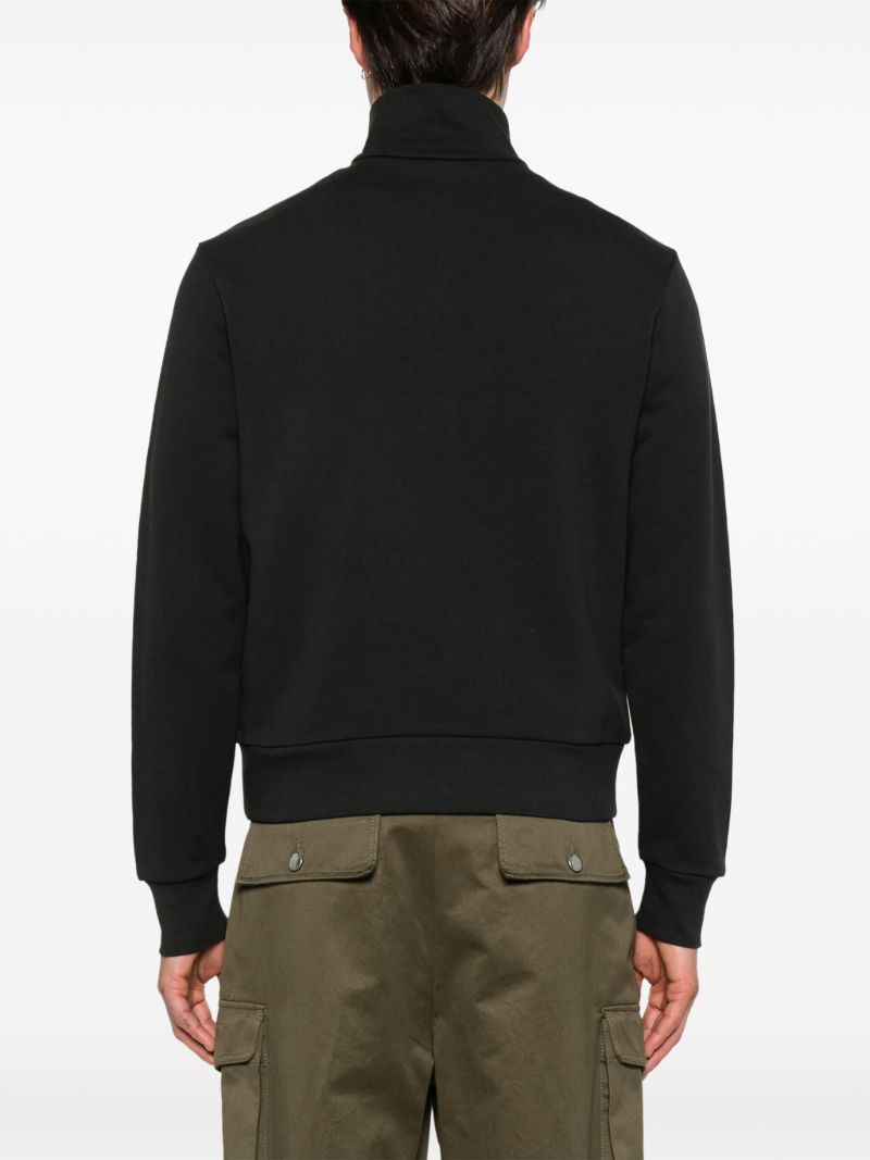 Black Logo AppliquÃ_x0083_Â© Sweatshirt