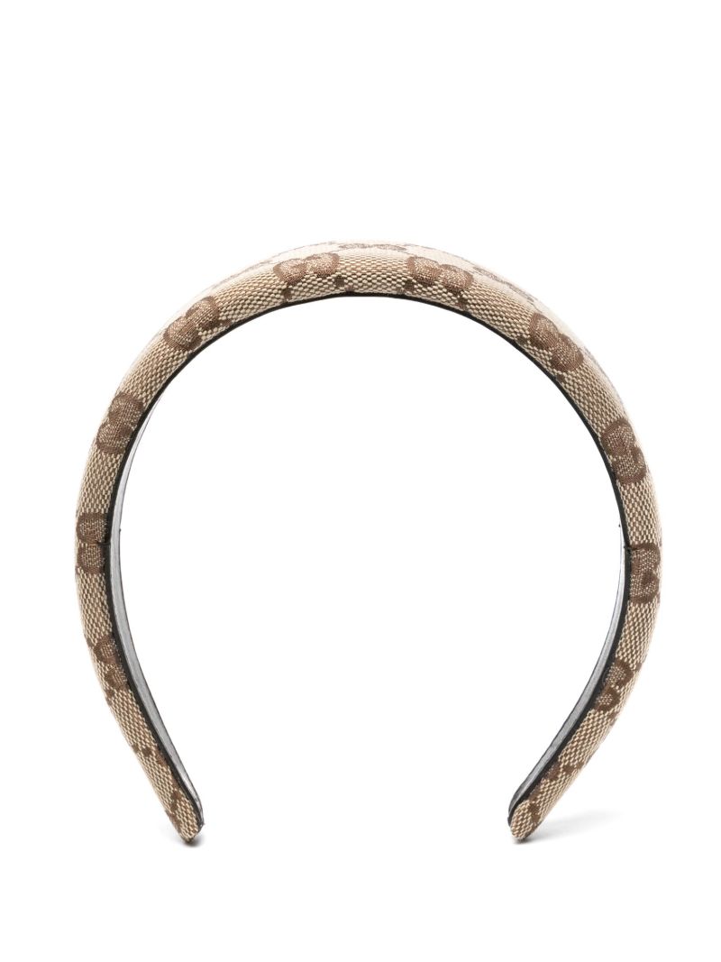 Neutral Gg Canvas Headband