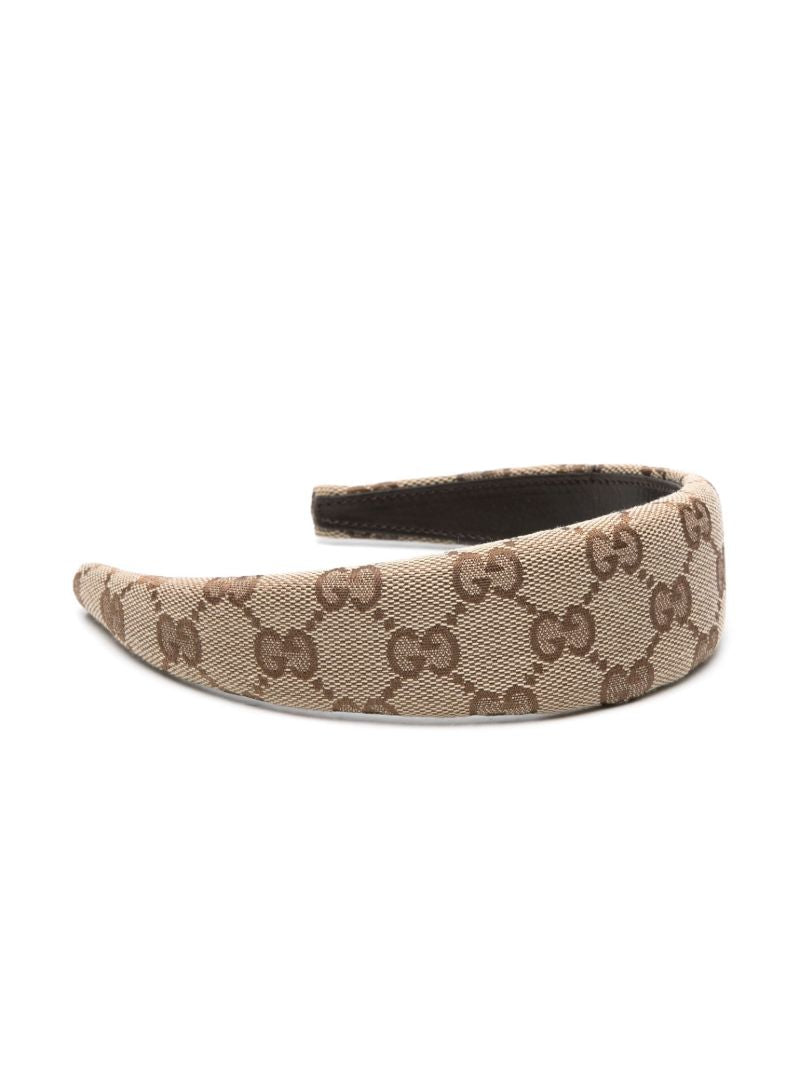 Neutral Gg Canvas Headband