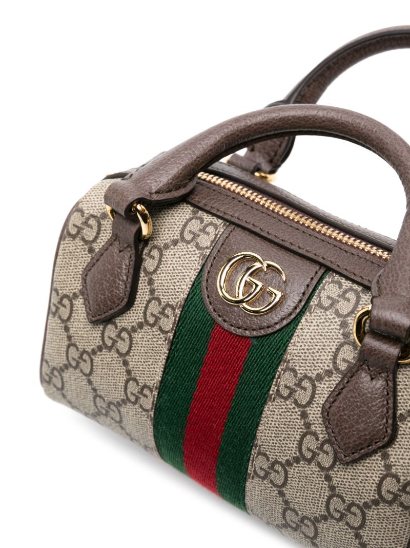 Brown Ophidia Mini Gg Supreme Bag