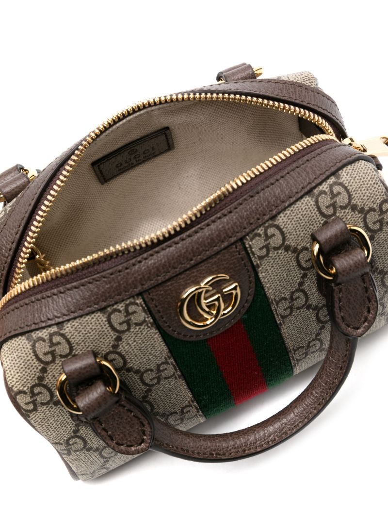 Brown Ophidia Mini Gg Supreme Bag