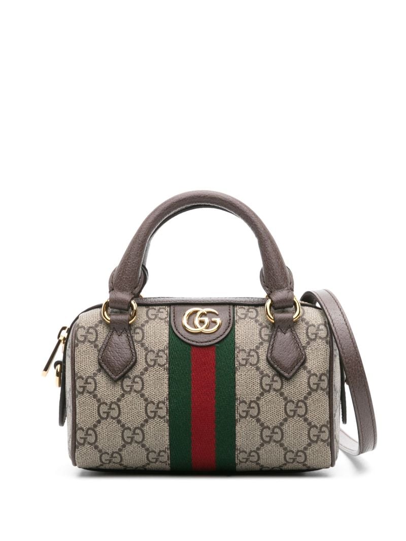 Brown Ophidia Mini Gg Supreme Bag