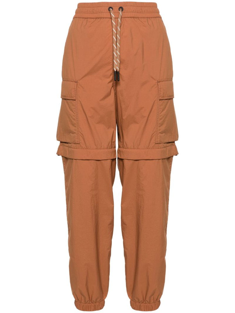 Brown Ripstop Zip-off Cargo Trousers