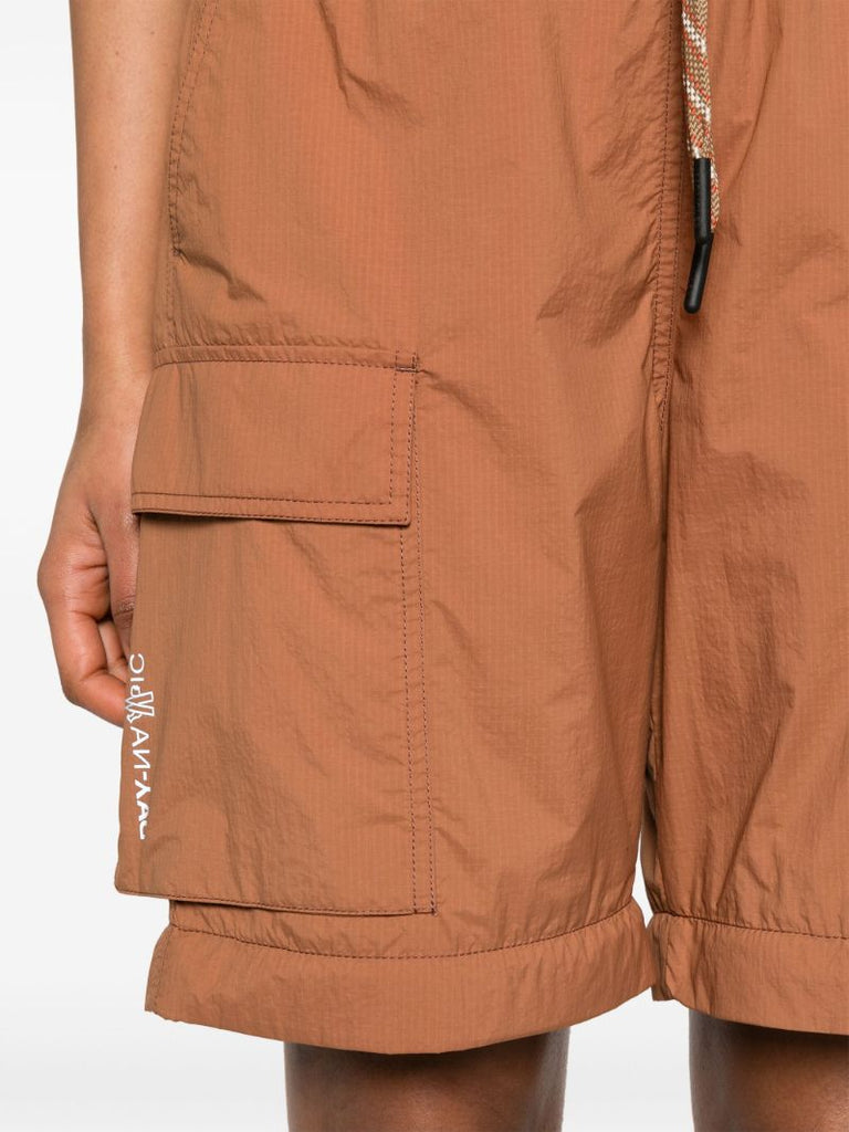 Brown Ripstop Zip-off Cargo Trousers