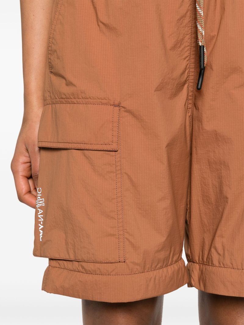 Brown Ripstop Zip-off Cargo Trousers