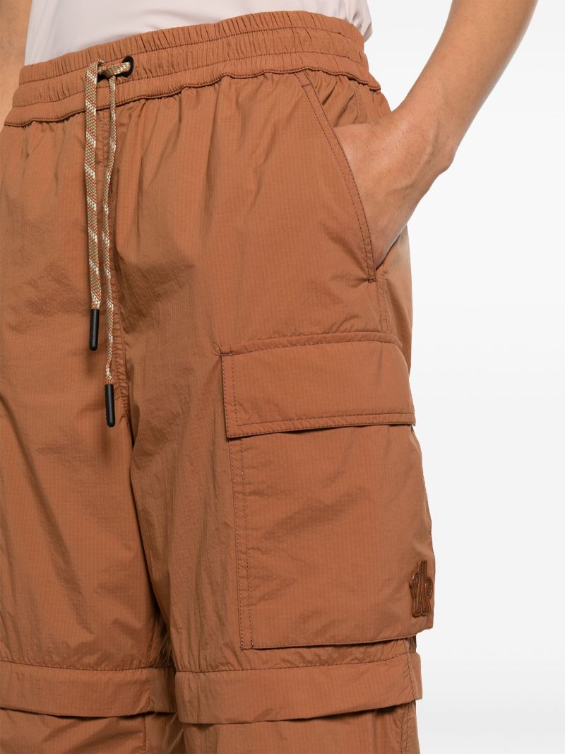 Brown Ripstop Zip-off Cargo Trousers
