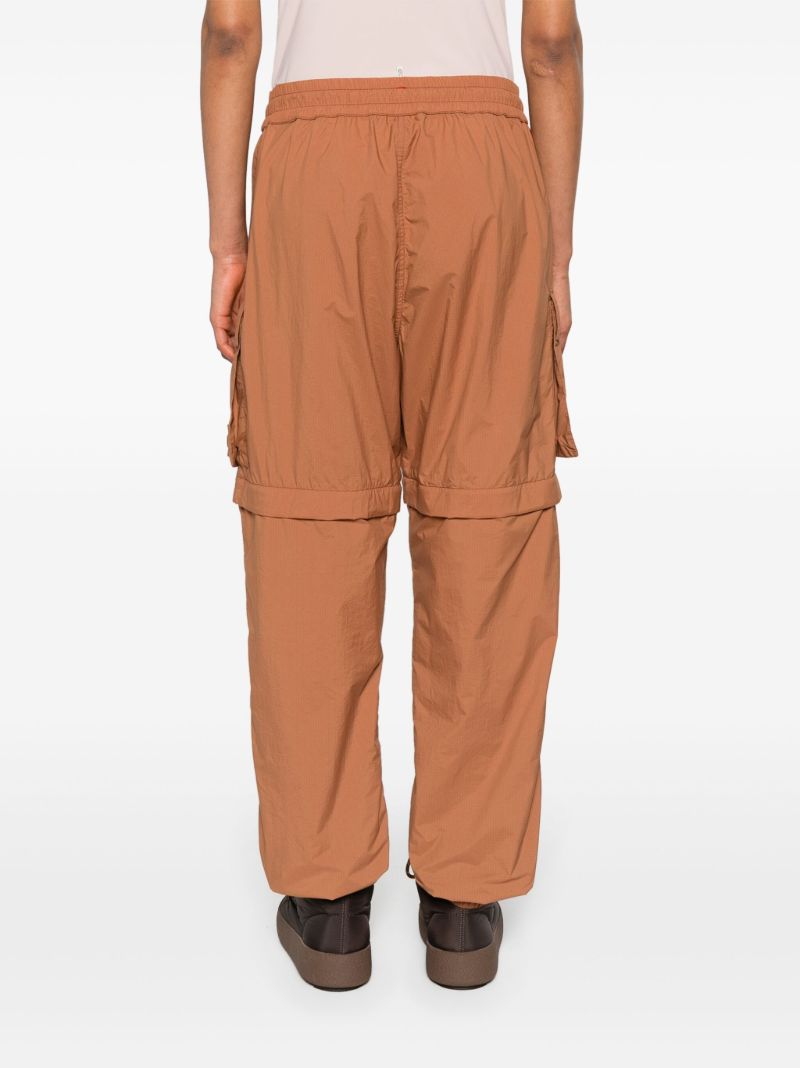 Brown Ripstop Zip-off Cargo Trousers