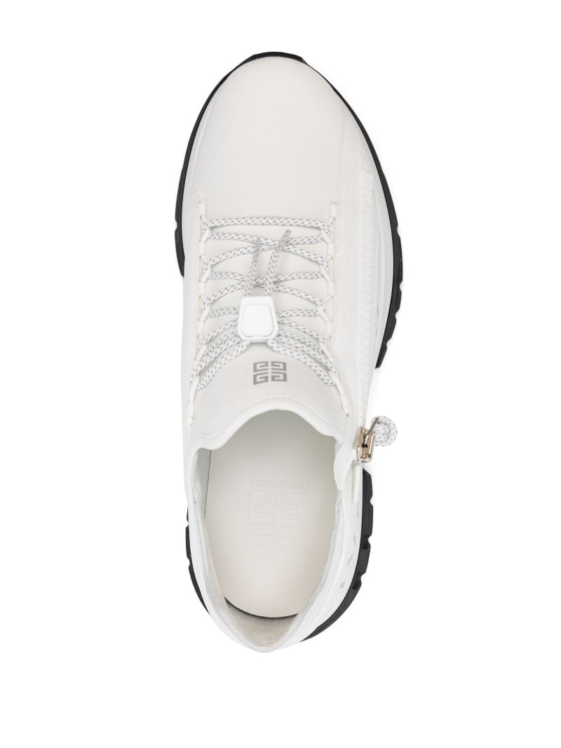 White Spectre Leather Sneakers
