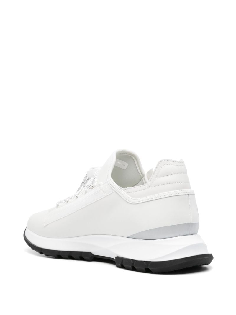 White Spectre Leather Sneakers