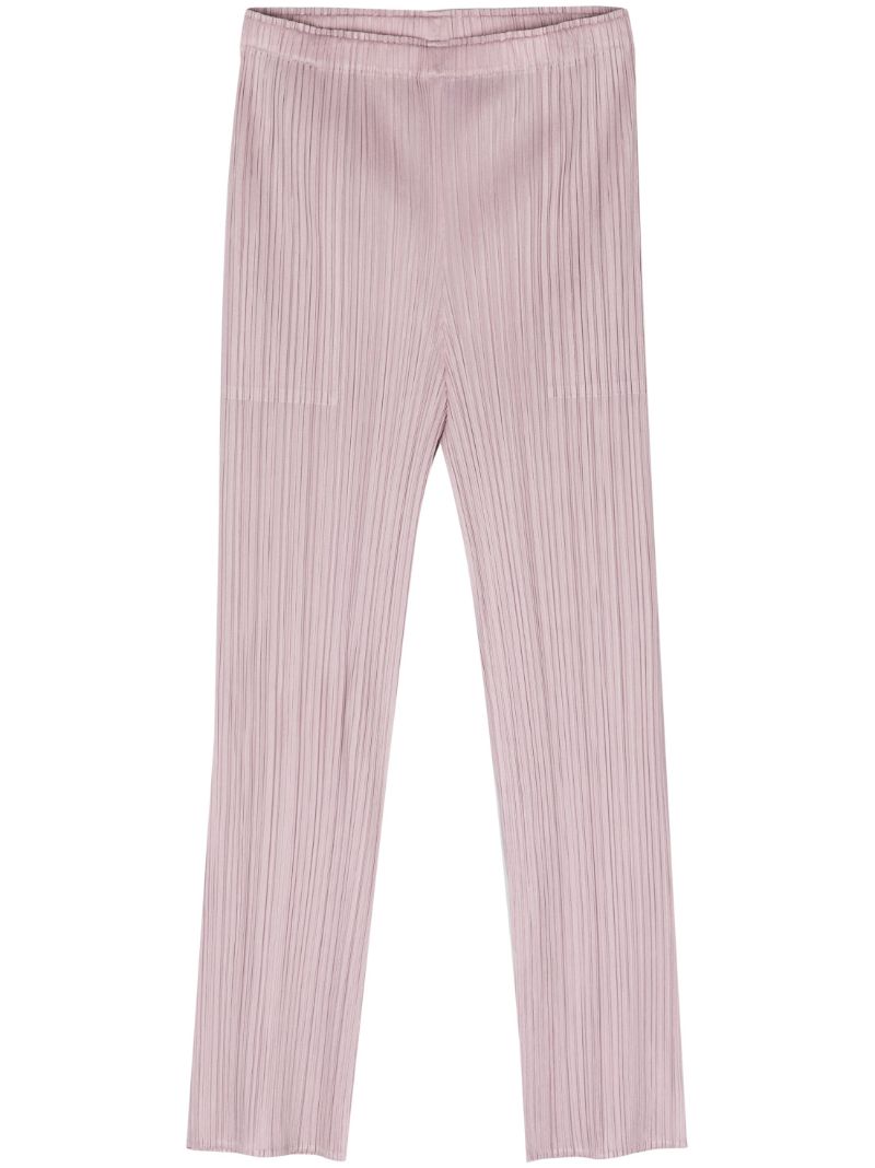 Pink January PlissÃ© Trousers
