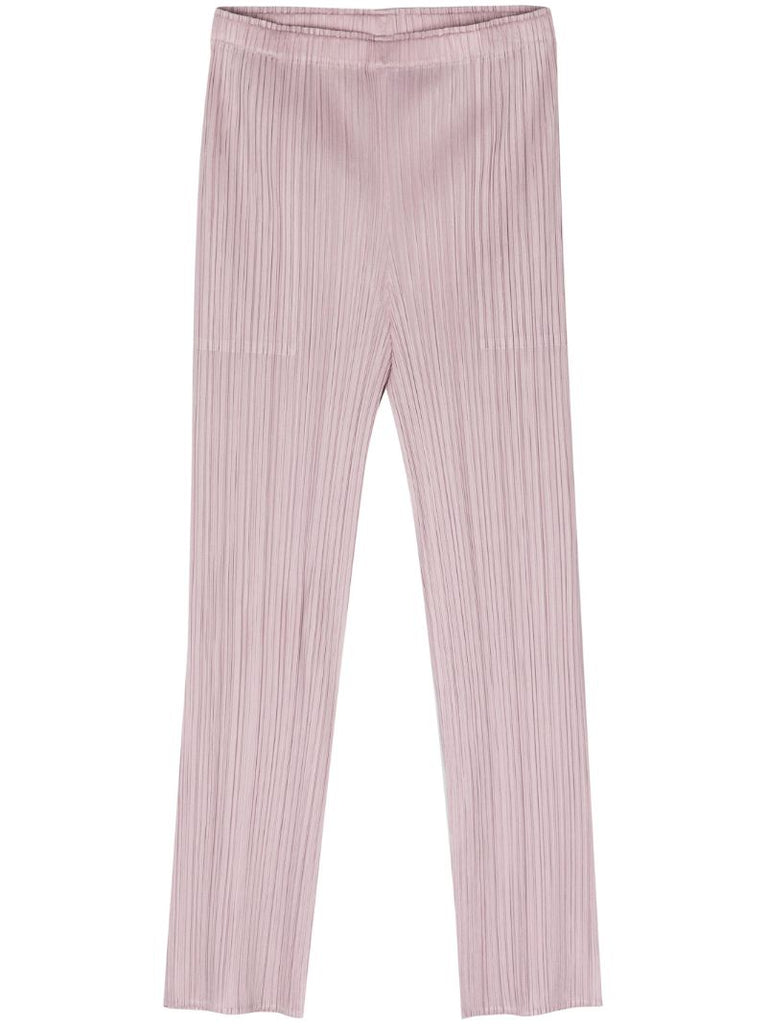 Pink January PlissÃ© Trousers