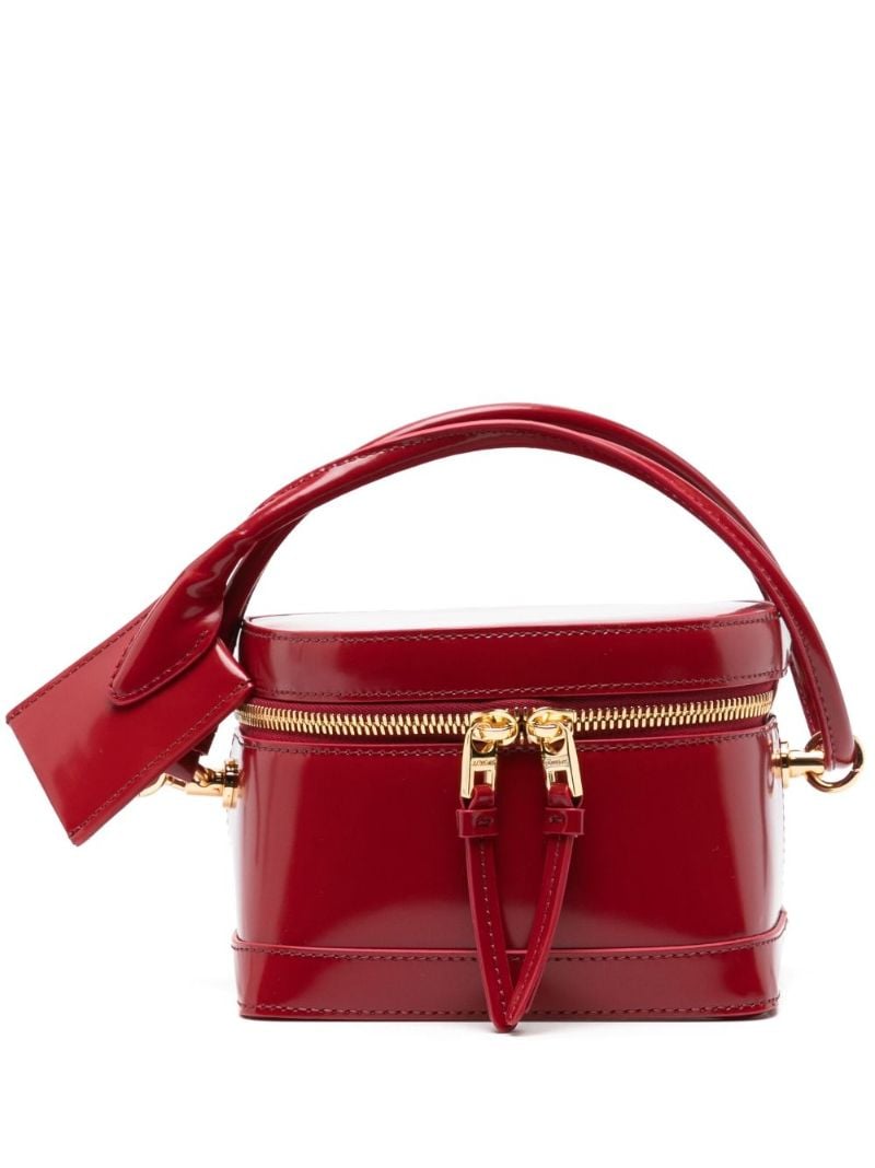 Red Le Vanito Leather Handbag