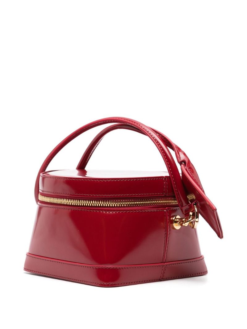 Red Le Vanito Leather Handbag