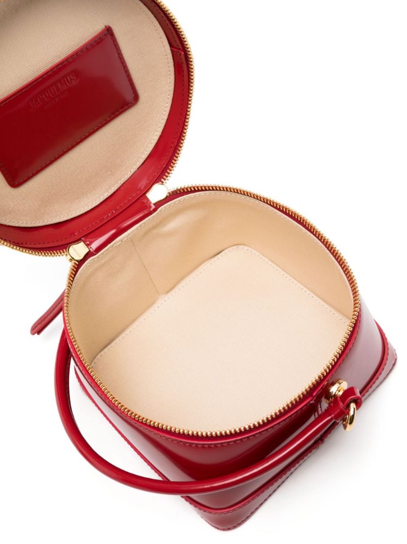 Red Le Vanito Leather Handbag