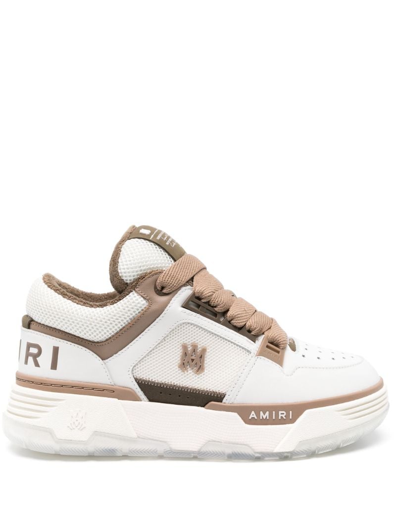 White Ma-1 Panelled Sneakers