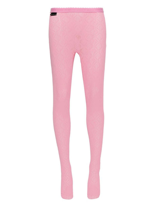 Pink Moon Diamant Jacquard Tights
