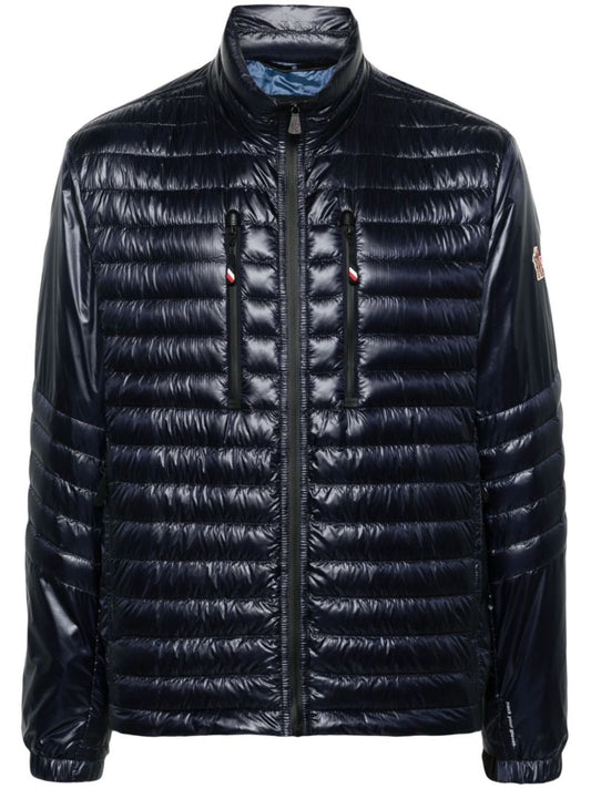 Blue High-shine Padded Jacket