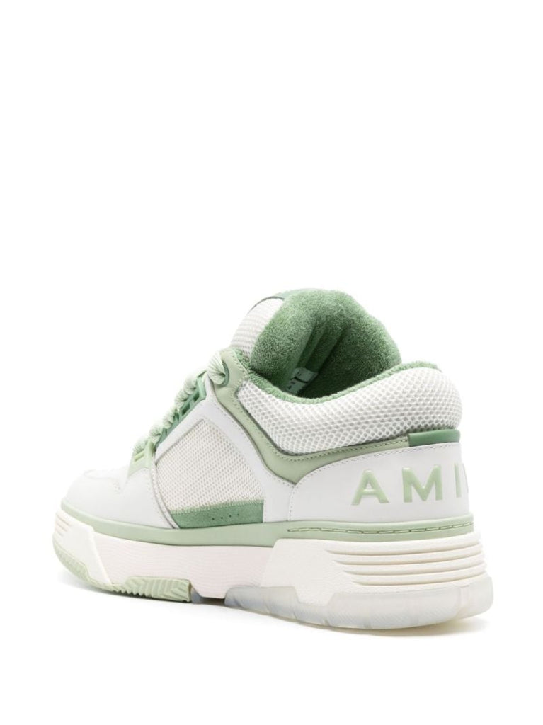 White Ma-1 Panelled Sneakers