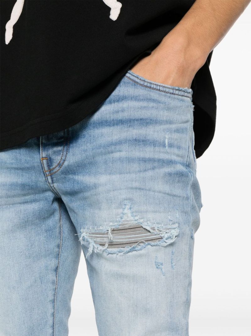 Blue Mx1 Skinny Jeans