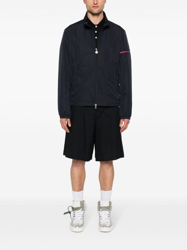 Blue Ruinette Water-repellent Windbreaker