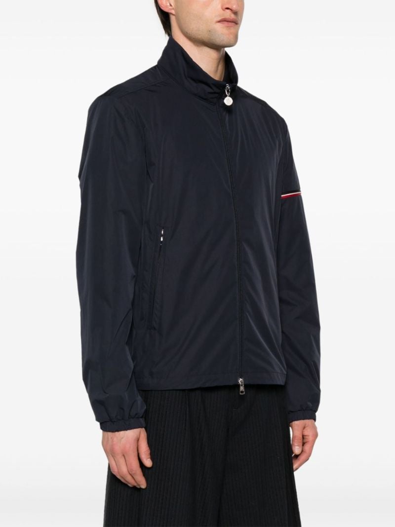 Blue Ruinette Water-repellent Windbreaker