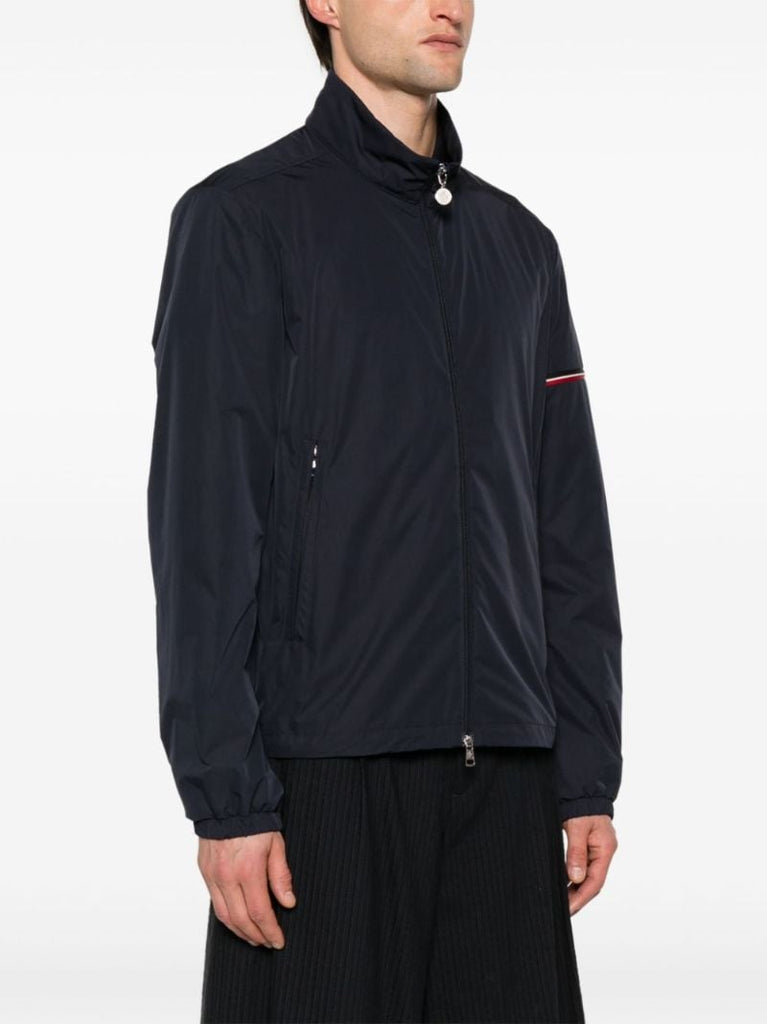 Blue Ruinette Water-repellent Windbreaker