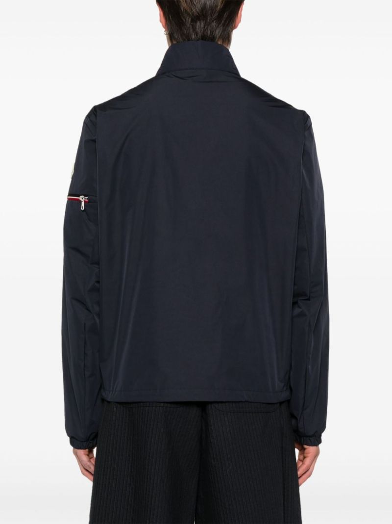 Blue Ruinette Water-repellent Windbreaker