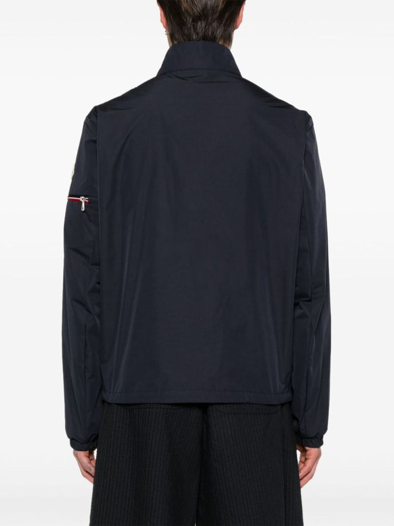 Blue Ruinette Water-repellent Windbreaker