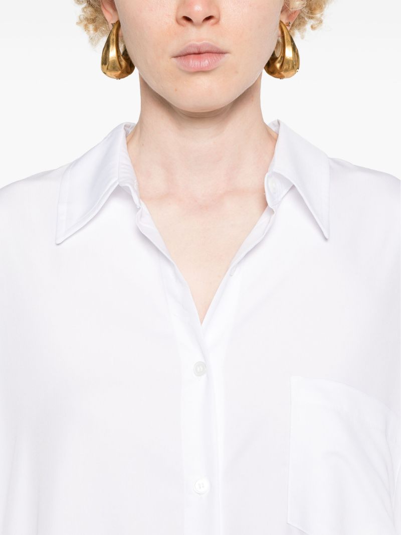 White Avery Maxi Shirt Dress