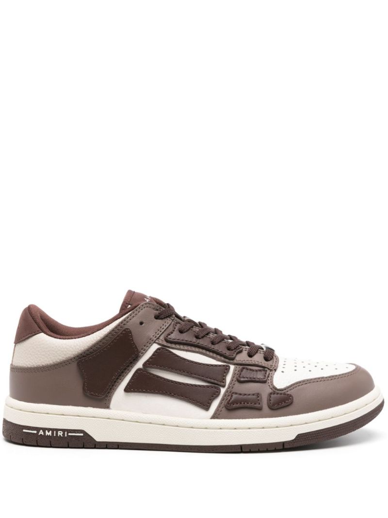 Brown Skel Top Panelled Sneakers