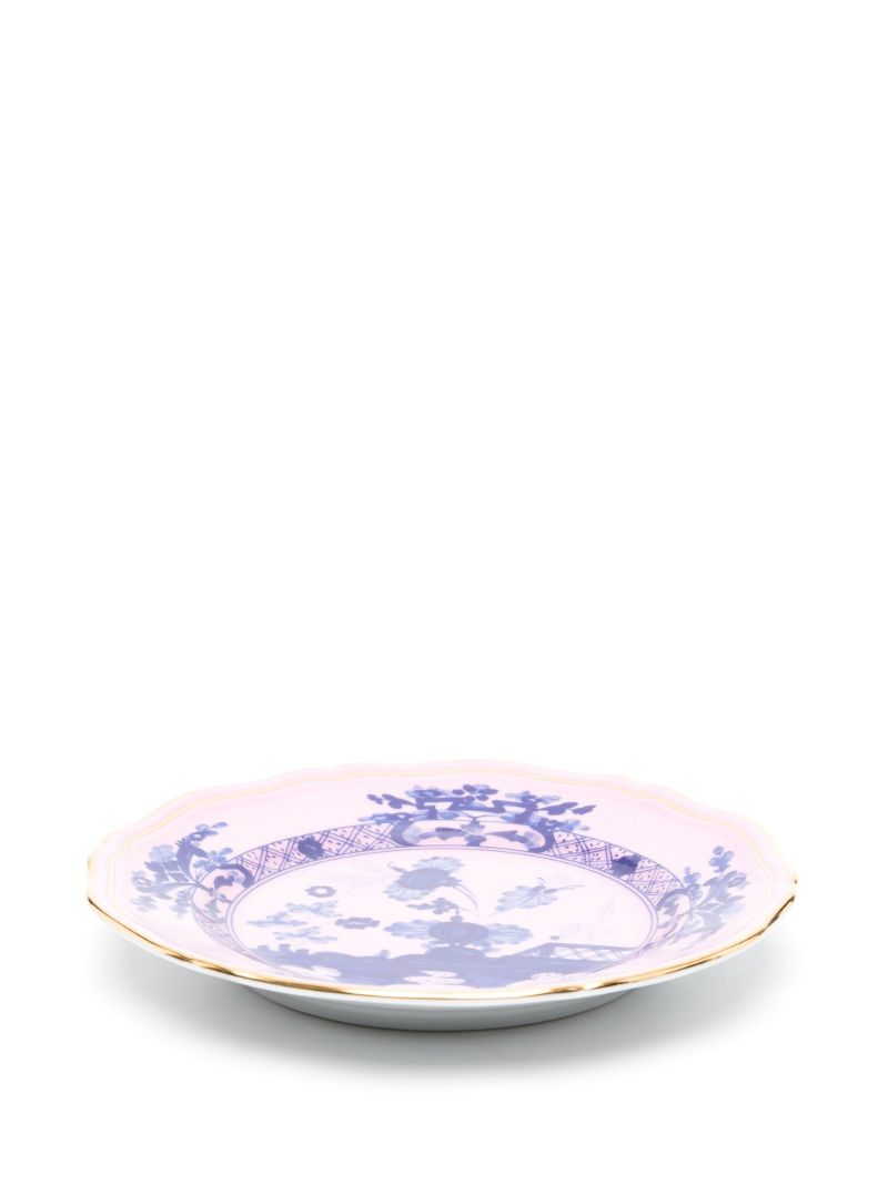 Pink Oriente Italiano Bread Plates Set