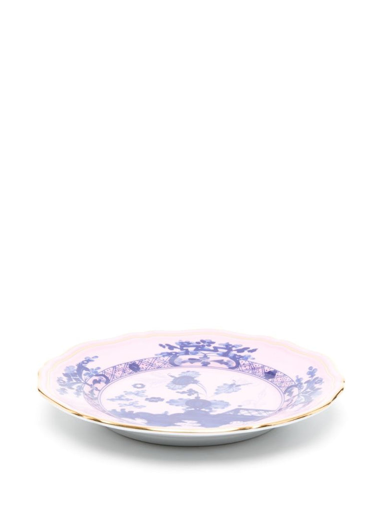 Pink Oriente Italiano Bread Plates Set