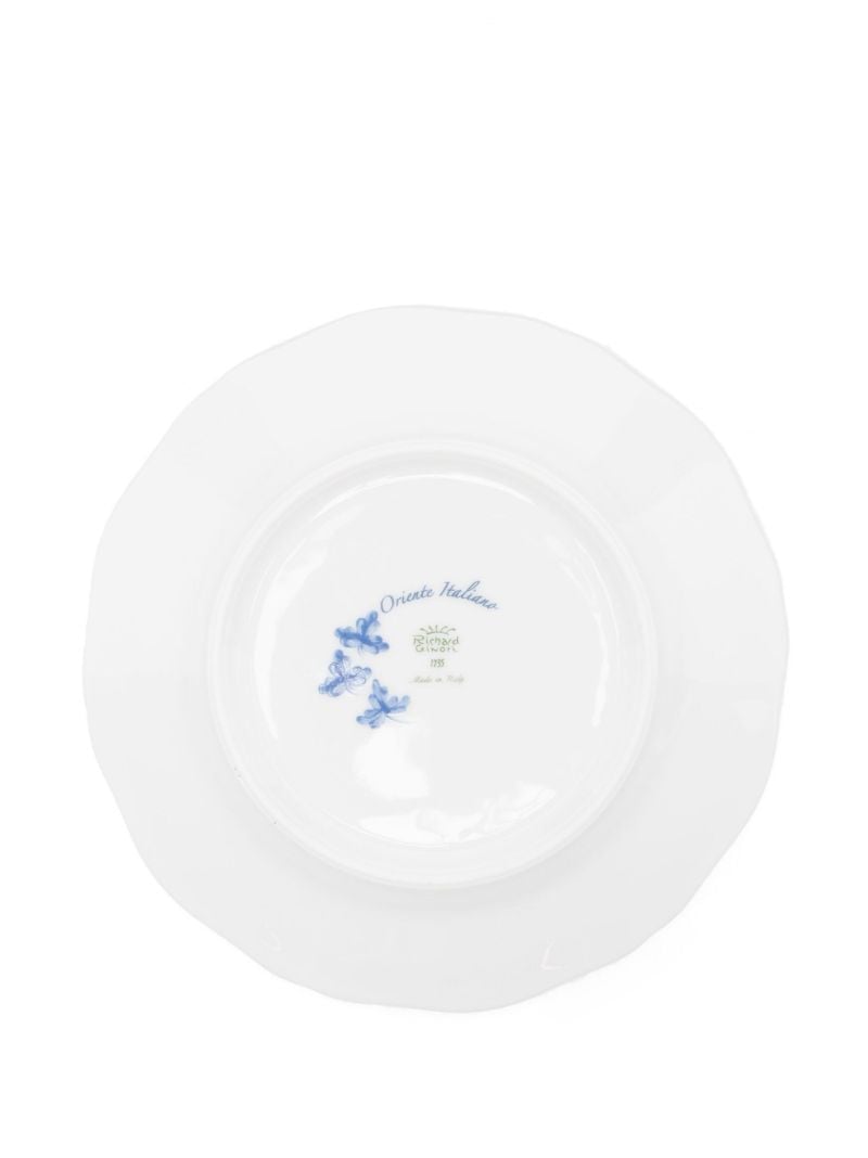 Pink Oriente Italiano Bread Plates Set