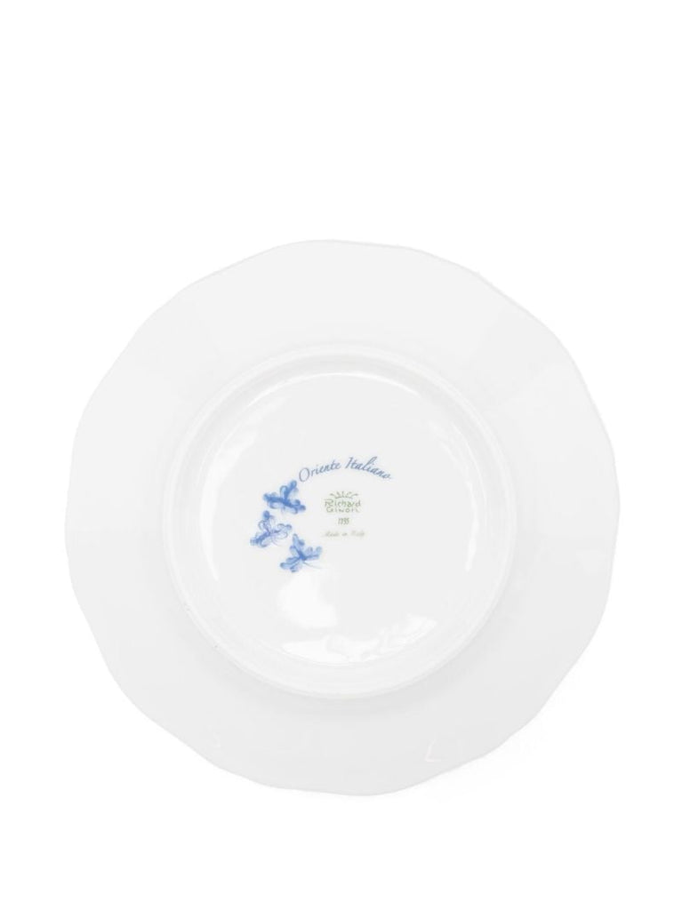 Pink Oriente Italiano Bread Plates Set