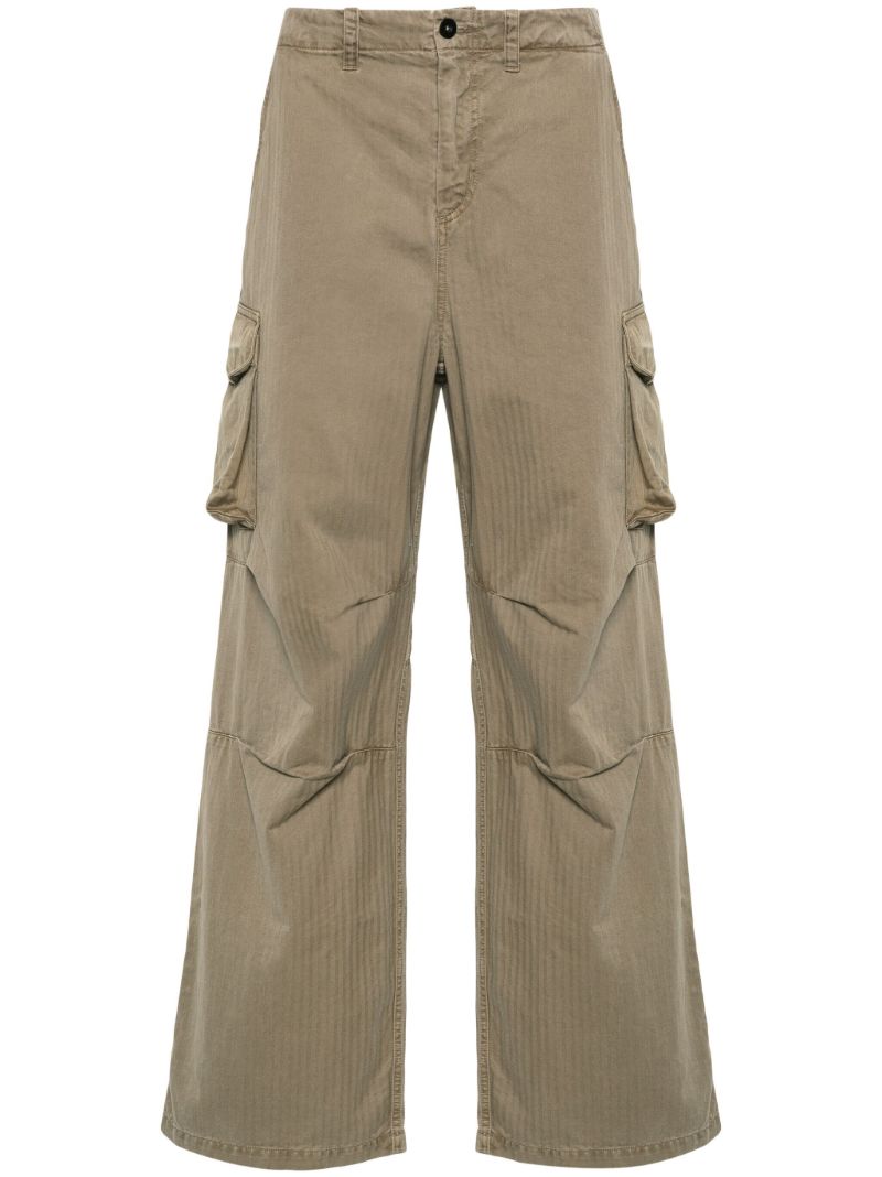Green Mount Cargo Trousers