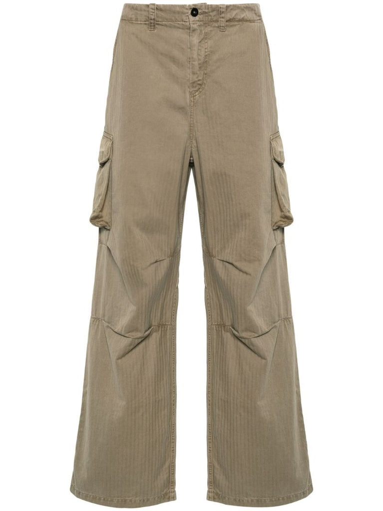 Green Mount Cargo Trousers