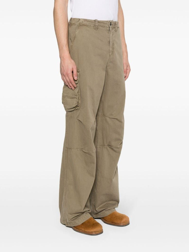Green Mount Cargo Trousers