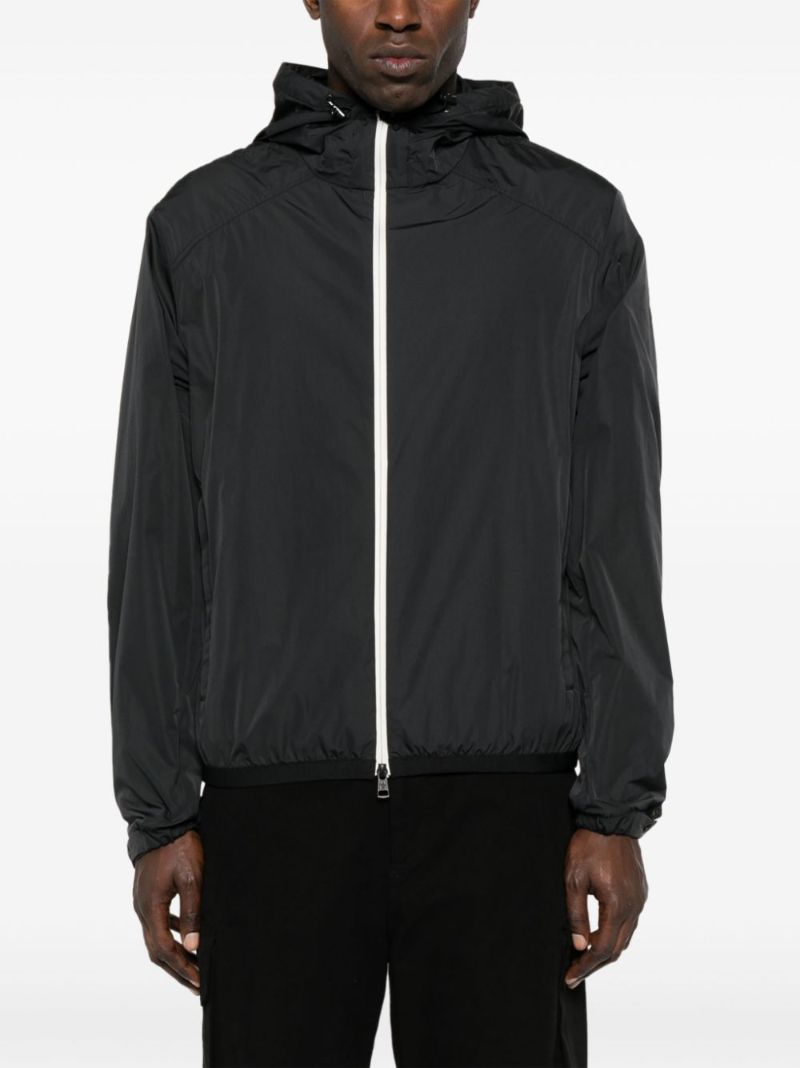 Black Clapier Hooded Jacket